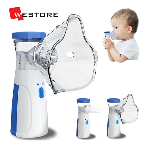 💨 Portable Silent Nebulizer – Breathe Easy, Anywhere! 🌬️